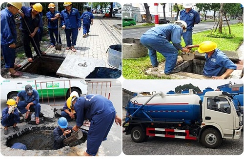 thông cầu cống nghẹt
