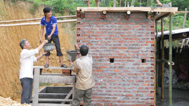 Chi phí xây dựng nhà vệ sinh ở nông thôn từ 10 - 15 Triệu