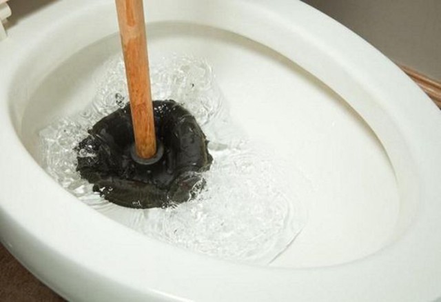 Dùng cây thụt bồ cầu