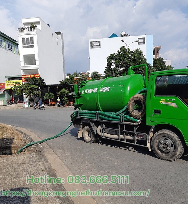 Các phương pháp thực hiện hút hầm cầu tại quận 9