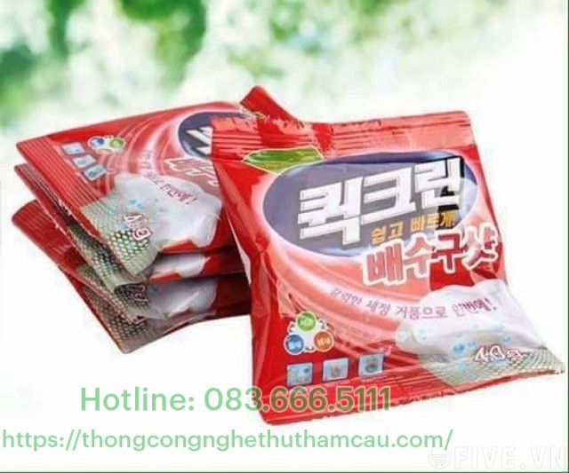 bột thông cống Hàn Quốc