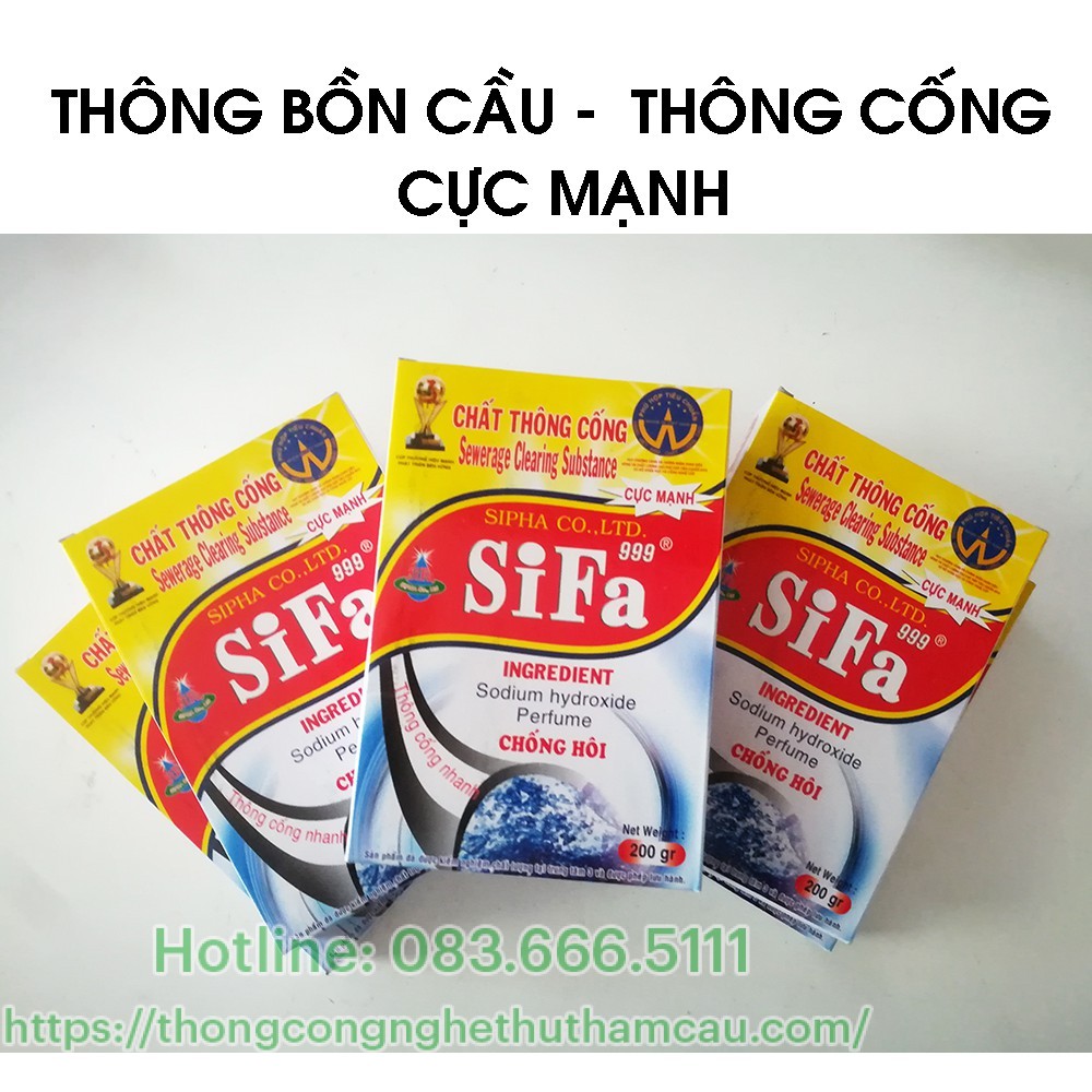 Bột thông cống Sifa – Việt Nam