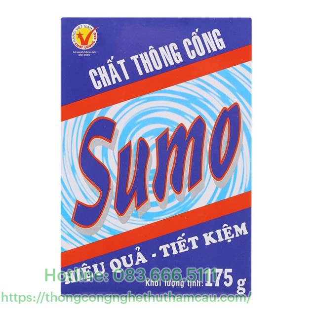 Bột thông cống Sumo – Sản xuất tại Việt Nam