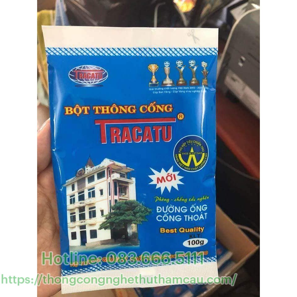 Bột thông cống Tracatu – Việt Nam