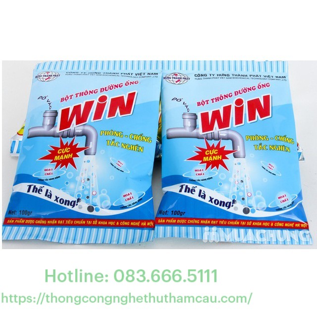 Bột thông cống WIN – Thái Lan