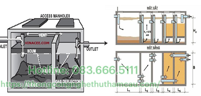 Nguyên lý hoạt động của bể Bastaf