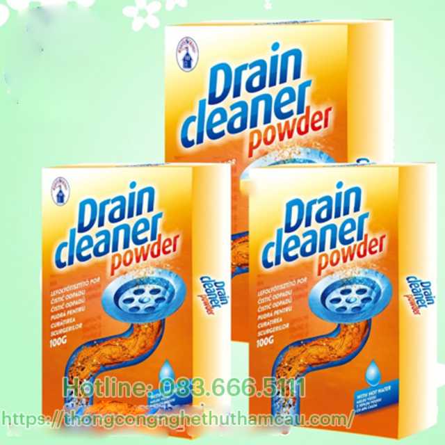 bột thông tắc bồn rửa bát Drain Cleaner