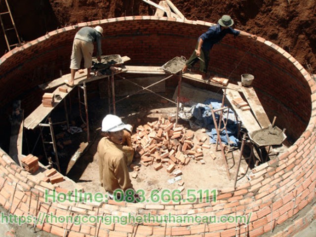 cách xây hầm biogas
