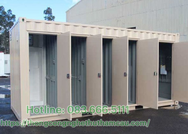 nhà vệ sinh công cộng container