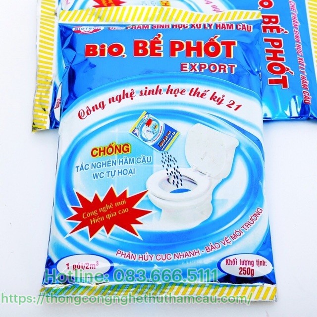 Men xử lý hầm cầu Bio