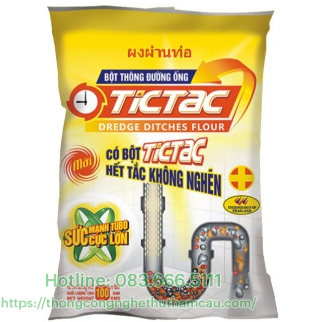 Men xử lý hầm cầu Tictac
