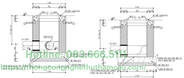 Hướng dẫn cách xây dựng hố ga 