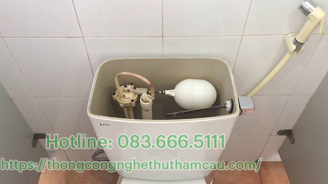 cách sửa bồn cầu 3