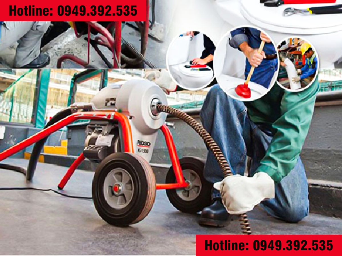 thông cống nghẹt quận Cẩm Lệ 