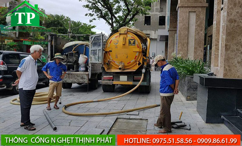 Bảng giá dịch vụ thông cống nghẹt huyện Tân Phú