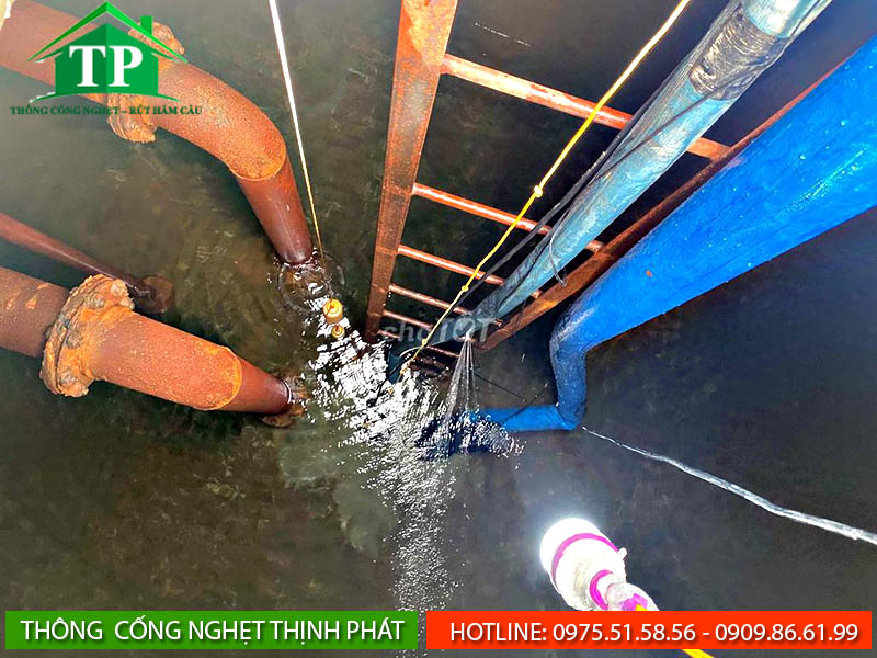 Quy trình thau rửa bể nước chuyên nghiệp của công ty Thịnh Phát