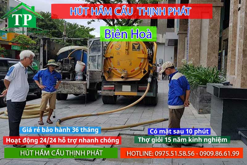 rút hầm cầu Biên Hòa