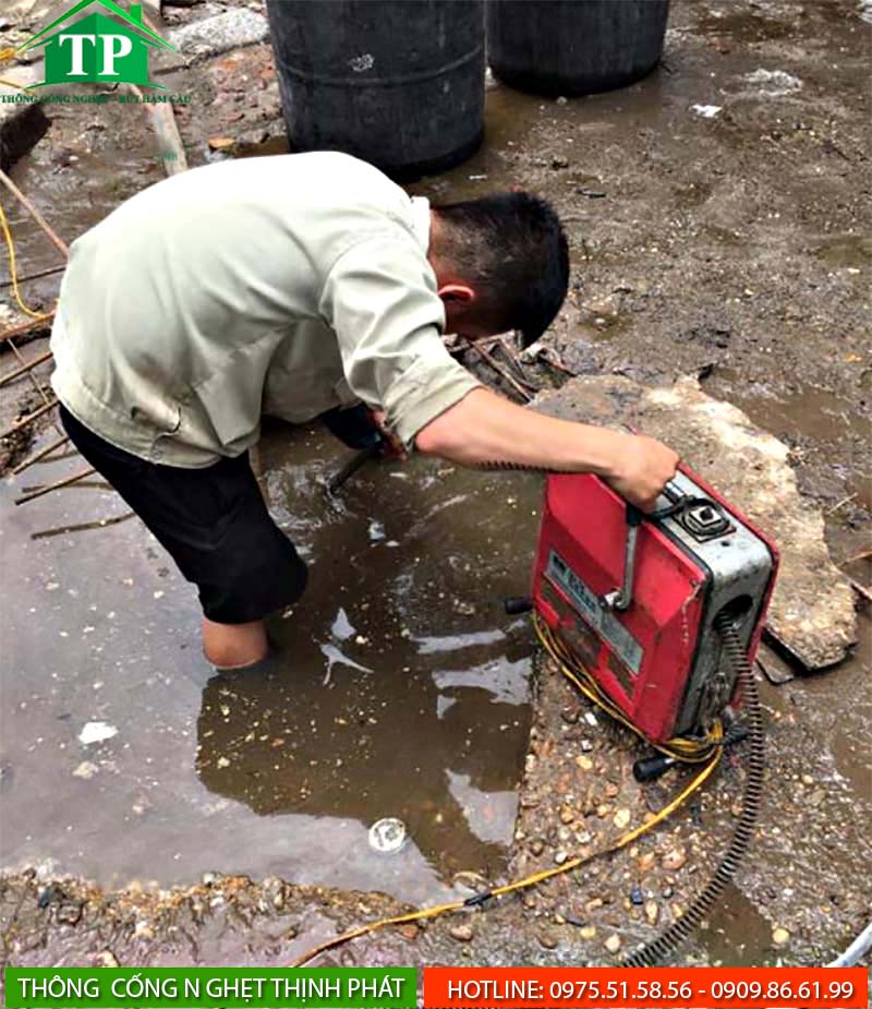 Các phương pháp thông tắc cống tại Hòa Bình phổ biến