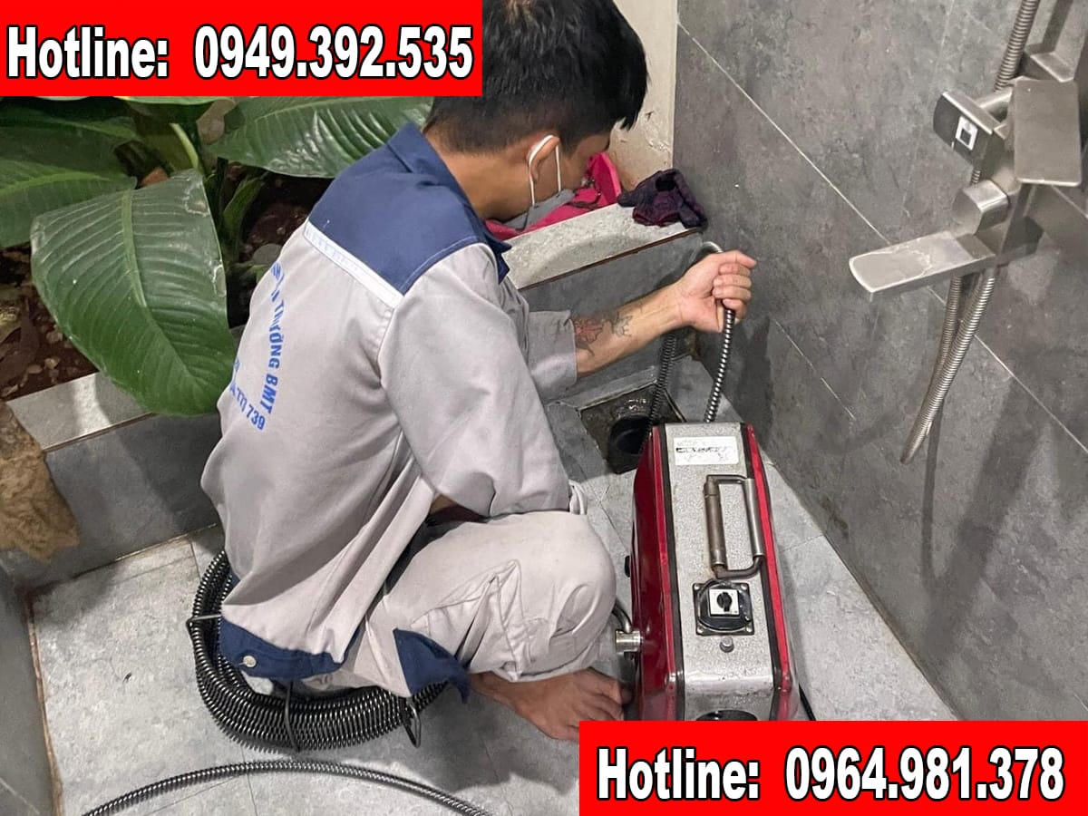 Dịch Vụ Thông Cống Nghẹt Huyện Vĩnh Hưng Giá Rẻ