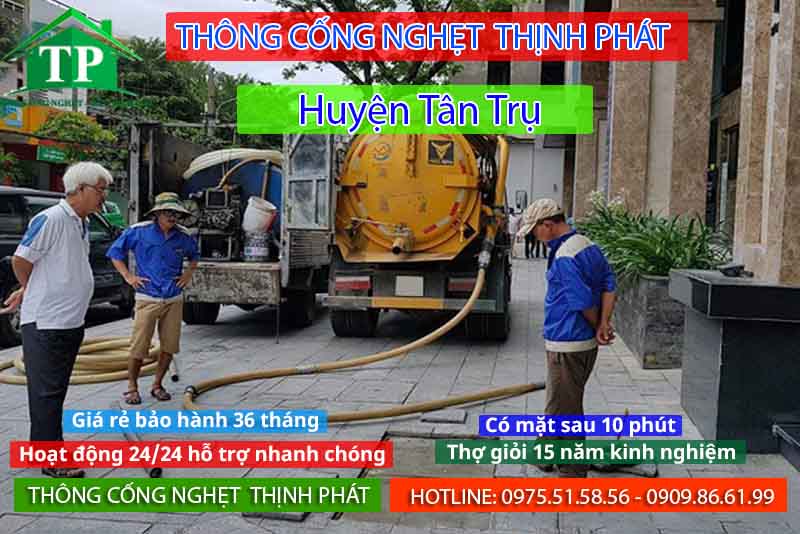 Thông Cống Nghẹt Huyện Tân Trụ