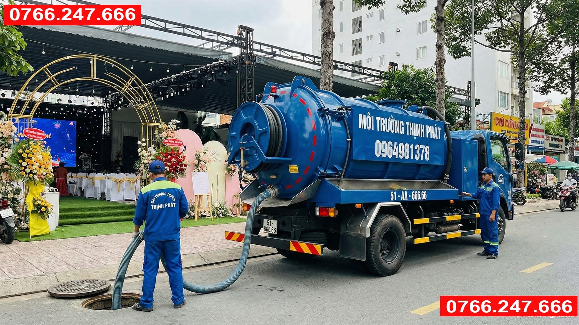 hút bể phốt tại hoàn kiếm uy tín